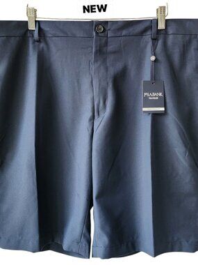 44 Shorts Blue Golf Traveler New Jos A Bank Short Mens Sz Slider Waistband Navy